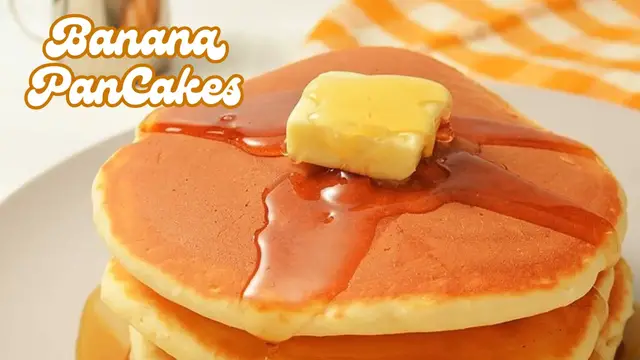 Video thumbnail for Banana Pancakes Recipe