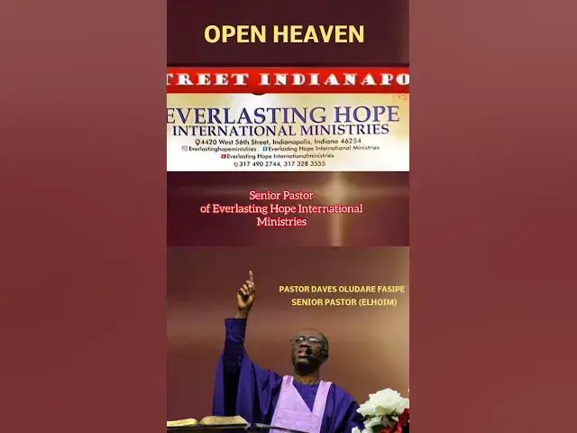 Video thumbnail for OUR MONTH OF OPEN HEAVEN