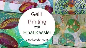 Video thumbnail for Gelli® Plate Printing