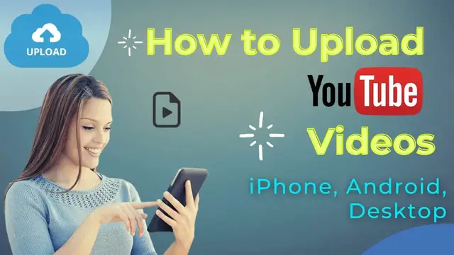 Video thumbnail for How to Upload Video on YouTube -🔴 on iPhone, Android, Desktop | First YouTube Video [step-by-step]