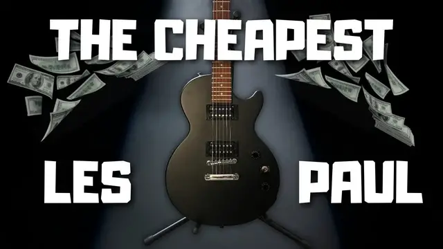 'Video thumbnail for Epiphone's CHEAPEST Les Paul -  How Good Is It? (Epiphone Les Paul Special VE Review)'