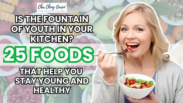 Video thumbnail for 25 Foods That Help You Stay Young and Healthy