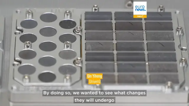 Video thumbnail for China’s ‘lunar soil bricks’ return from space in major step toward building base on the Moon