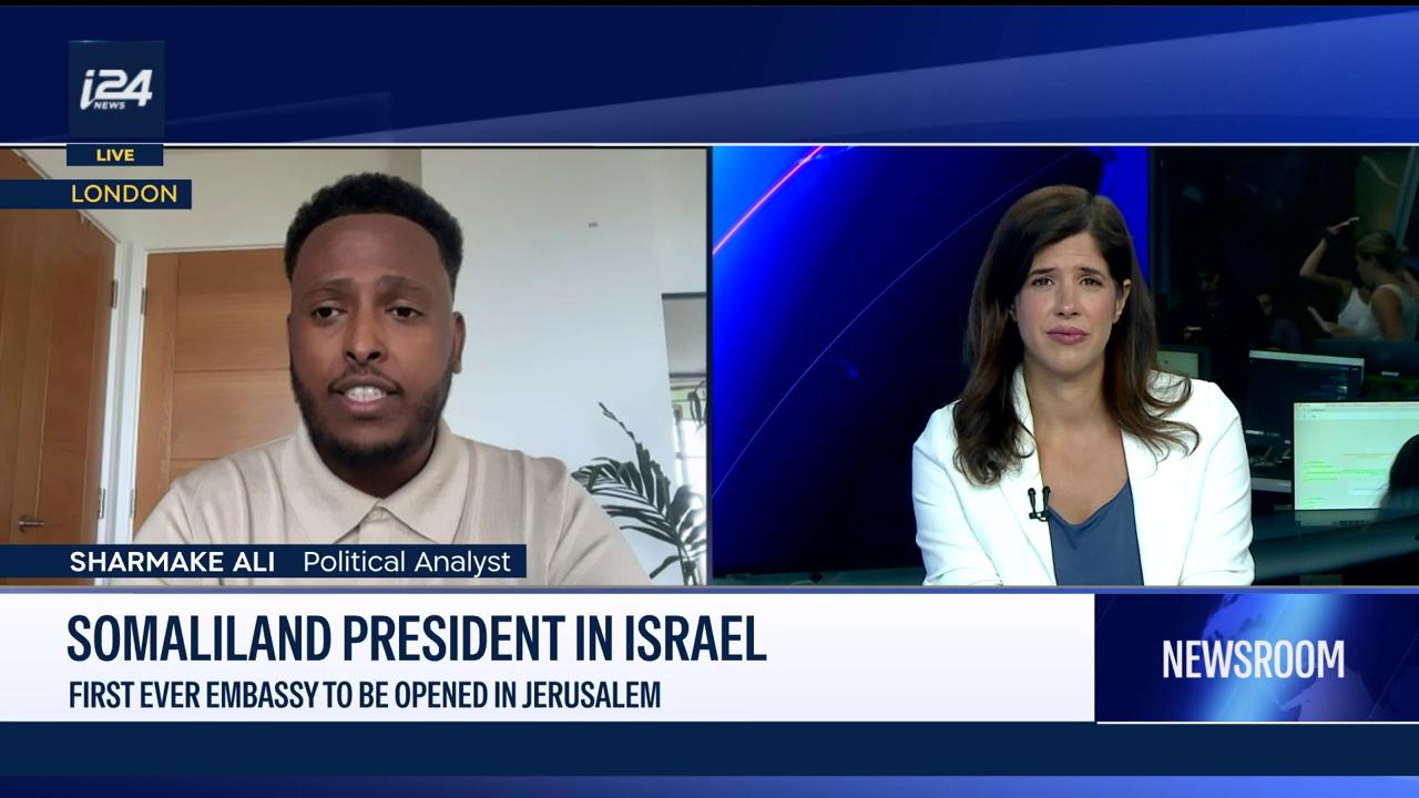 Video thumbnail for Somaliland President in Israel