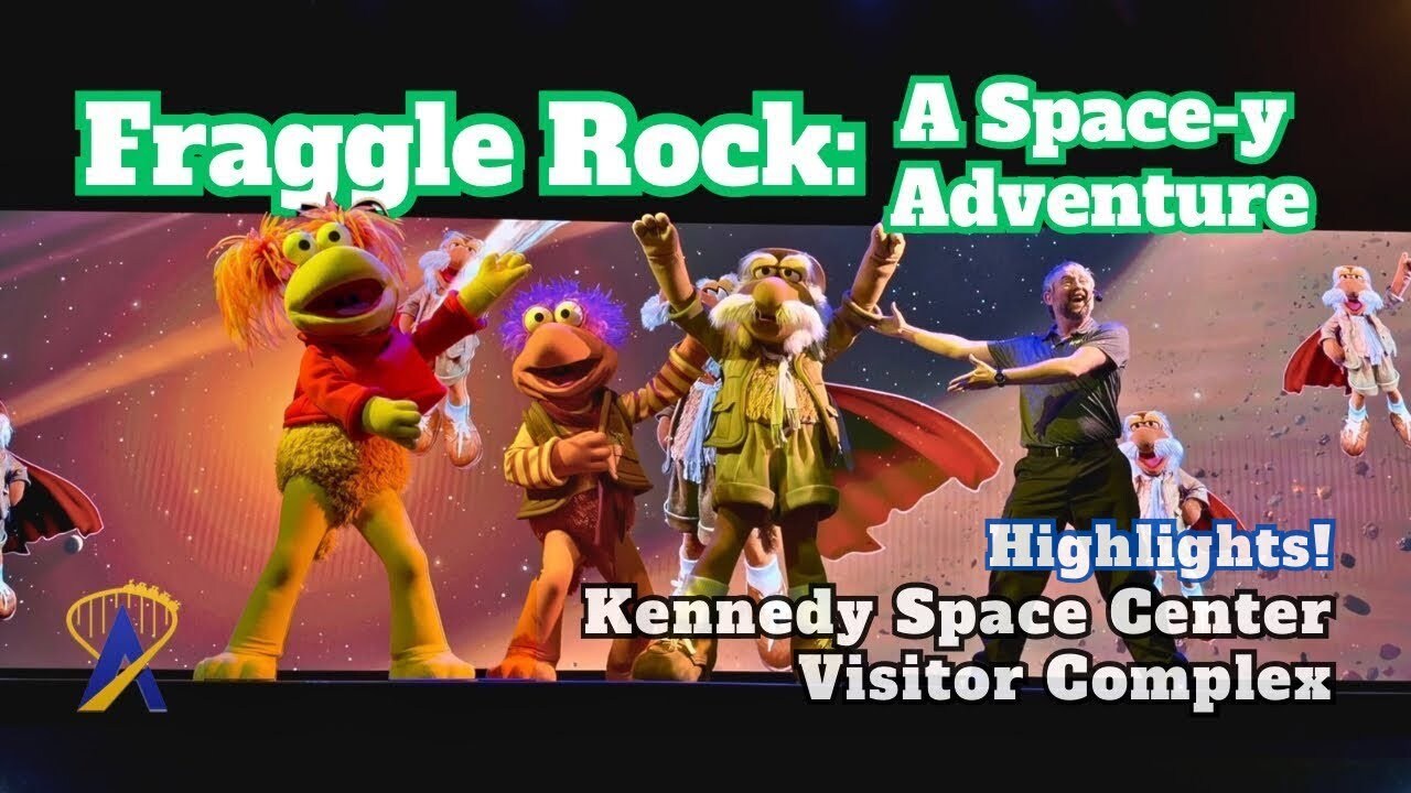 Video thumbnail for Fraggle Rock: A Space-y Adventure - Highlights from Kennedy Space Center