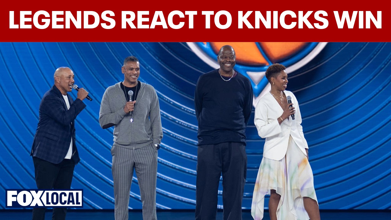 Video thumbnail for Knicks legends celebrate long-awaited NBA championship in New York