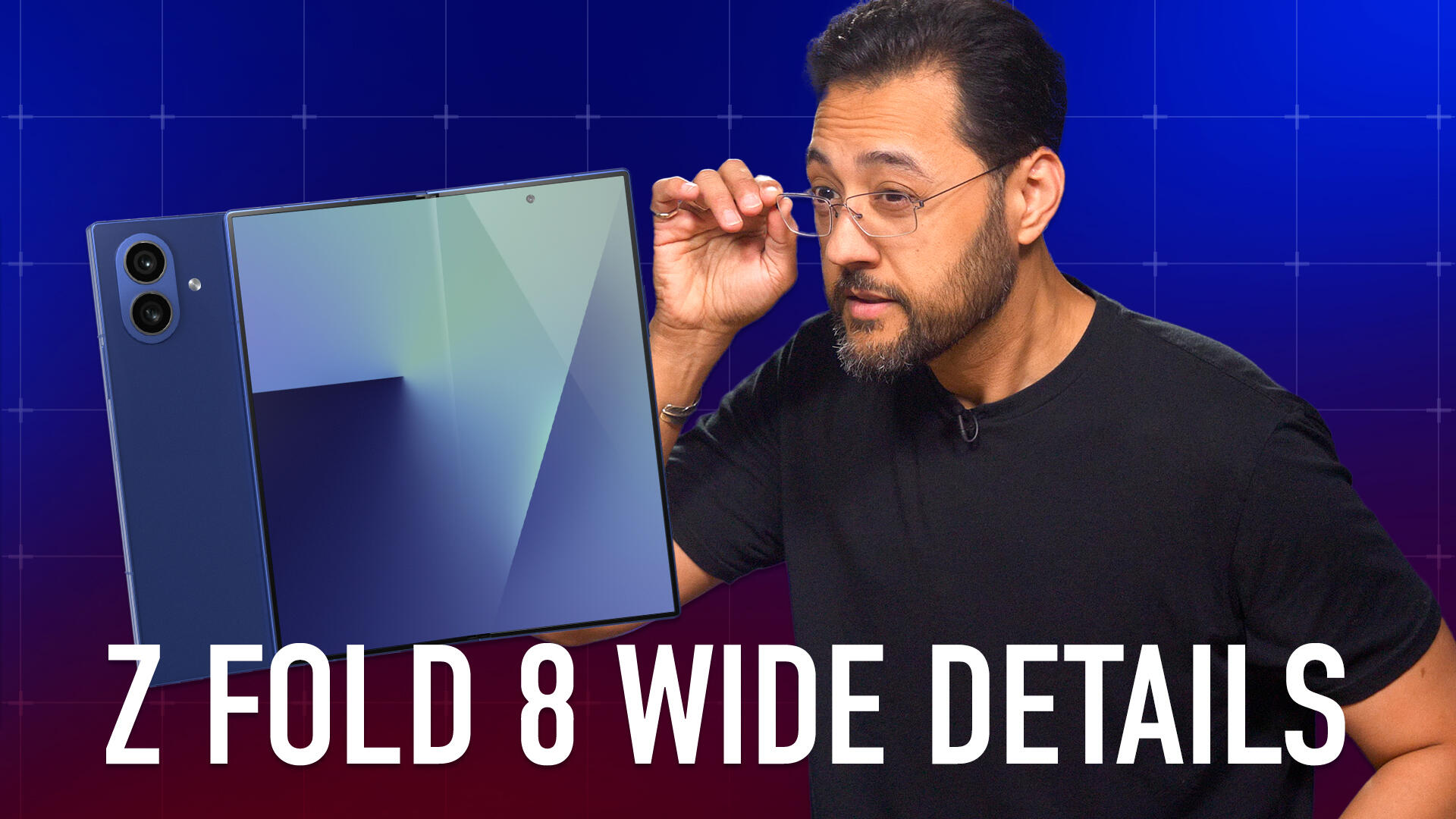 Video thumbnail for Samsung Galaxy Z Fold 8 Wide Spotted in the Wild and It Looks Real
