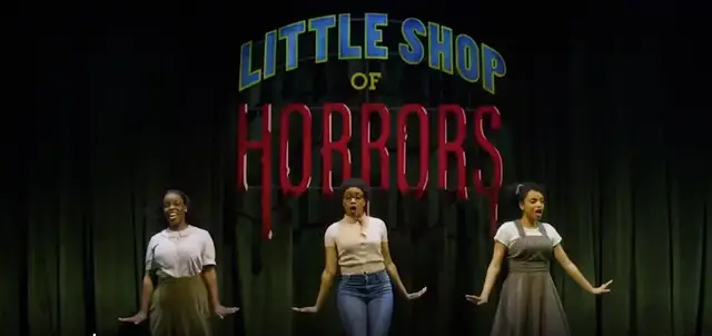 Video thumbnail for Behind the scenes at Little Shop of Horrors