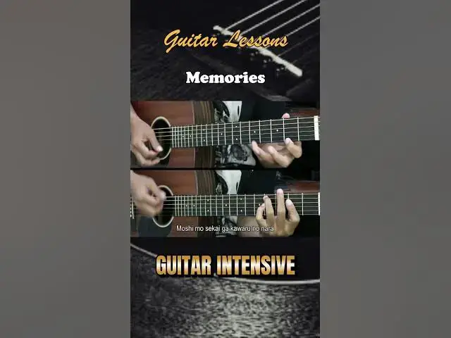 Video thumbnail for Memories (Ost. One Piece) - Maki Otsuki | EASY Guitar Tutorial - Guitar Lessons #guitarhowto