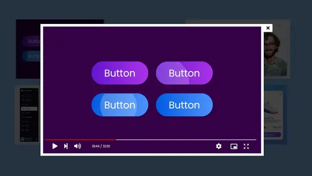 Video thumbnail for Responsive Video Gallery Lightbox in HTML CSS and JavaScript