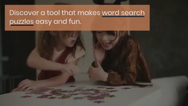 'Video thumbnail for Free Word Search Puzzle Solver'