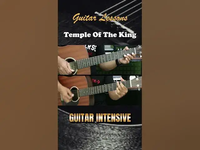 'Video thumbnail for Temple of the King - Rainbow | EASY Guitar Tutorial - Guitar Lessons for Beginners'