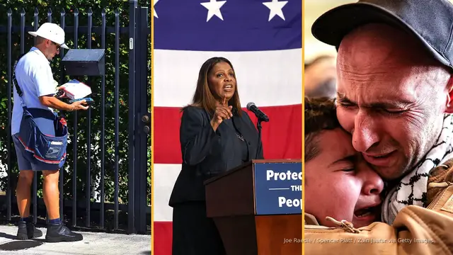 'Video thumbnail for You asked, we answered: Smithsonian vs USPS, 'hostages' vs 'prisoners''