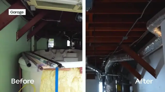 Video thumbnail for This House Had a Pool Inside...This Garage??