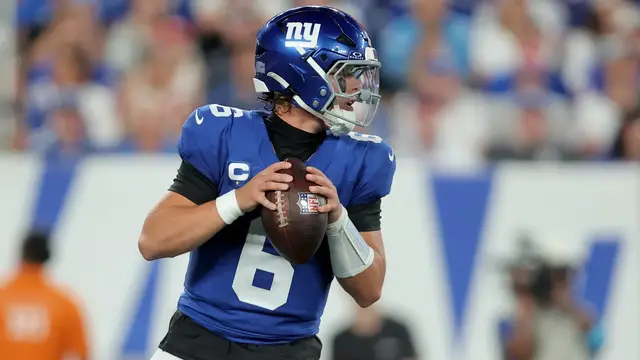 Video thumbnail for Giants Suffer Major Setbacks: Jaxson Dart Out For Season