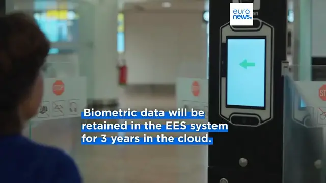 'Video thumbnail for EU's digital border Entry and Exit system comes into effect across member states'