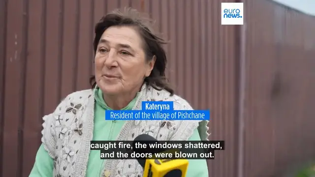 'Video thumbnail for Latest Russian missile and drone attacks across Ukraine kill at least two and injure 33'