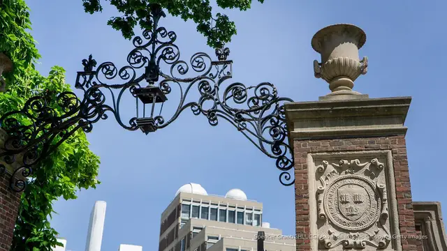 'Video thumbnail for Government launches review of Harvard's $9 billion in federal funds'