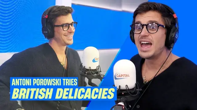 'Video thumbnail for Queer Eye’s Antoni Porowski chats new TV show No Taste Like Home and tries British cuisine | Capital'