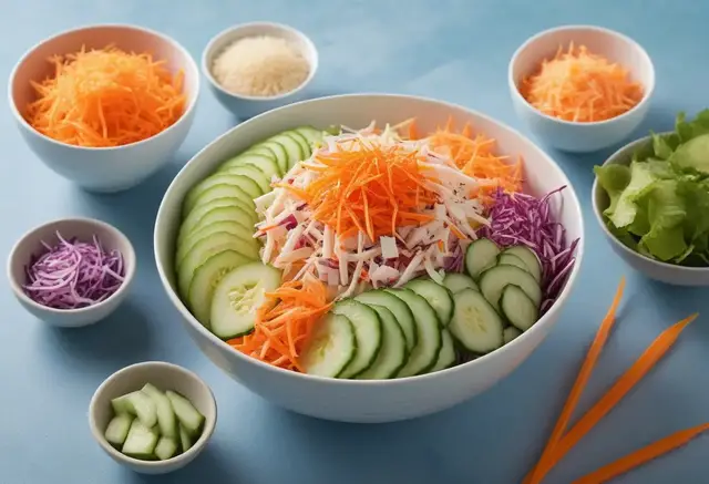 Video thumbnail for Kani Salad Recipe