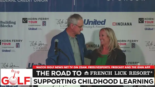 'Video thumbnail for Korn Ferry Tour Championship supports Indiana early childhood education'