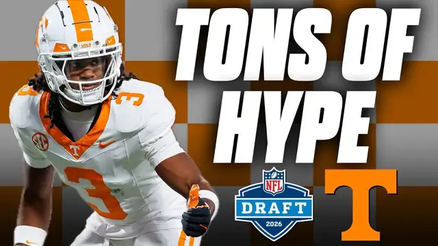 'Video thumbnail for a to z sports - tennessee volunteers: jermod mccoy gaining nfl draft hype despite acl injury'