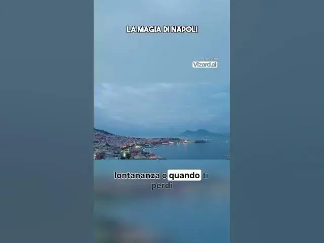 'Video thumbnail for La magia di Napoli 😍 #shorts'