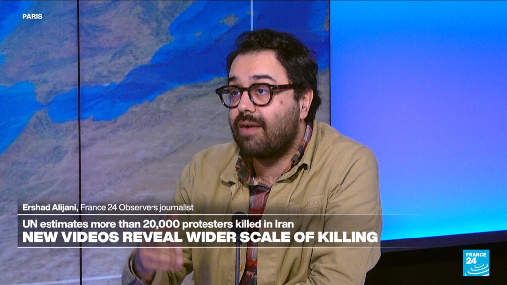 Video thumbnail for Partial return of Internet in Iran reveals wider scale of killing