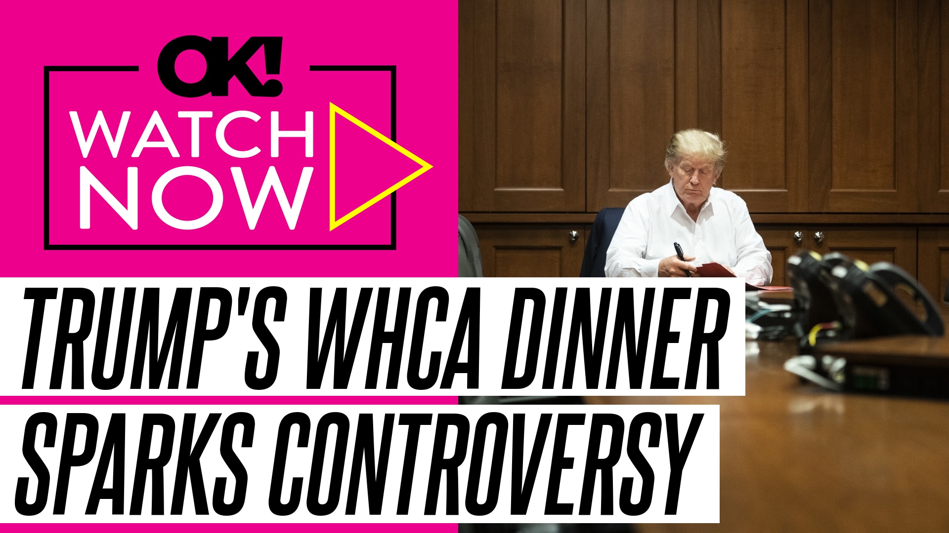 Video thumbnail for WHCA Dinner: All Eyes on Guest List as Donald Trump's Attendance Triggers Boycotts and Protests