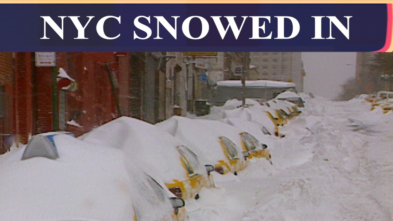 Video thumbnail for NYC SNOWED IN | THAT WAS THE NEWS THEN: EPISODE 39
