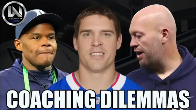 Video thumbnail for law nation sports: cowboys defensive coordinator search gets complicated, giants coaching shakeup & nfl updates