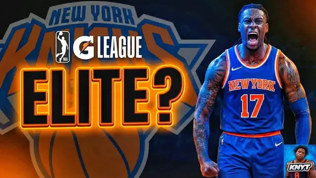 Video thumbnail for knyt: knicks quietly evaluate manny obaseki g league prospect