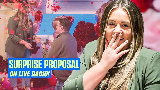 Video thumbnail for We organised a SURPRISE proposal on Live Radio | Capital’s Secret Fiancé