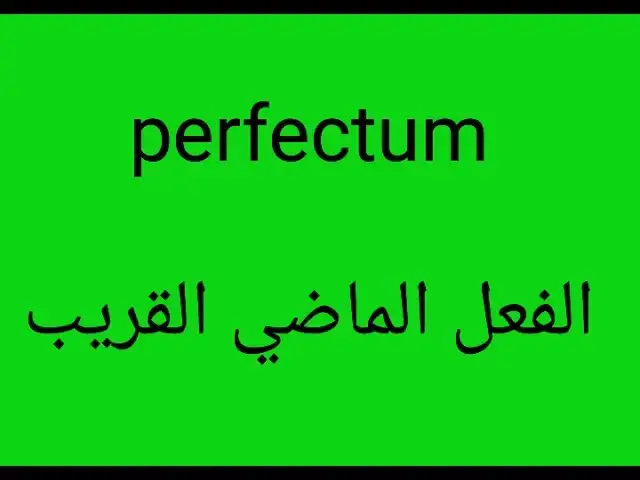 'Video thumbnail for الدرس 6 فعل الماضي في اللغة الهولندية للمبتدئين Perfectum'