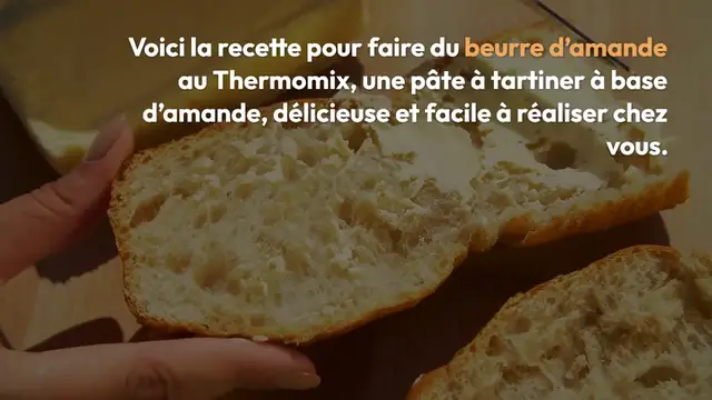 Video thumbnail for Beurre d’amande au Thermomix