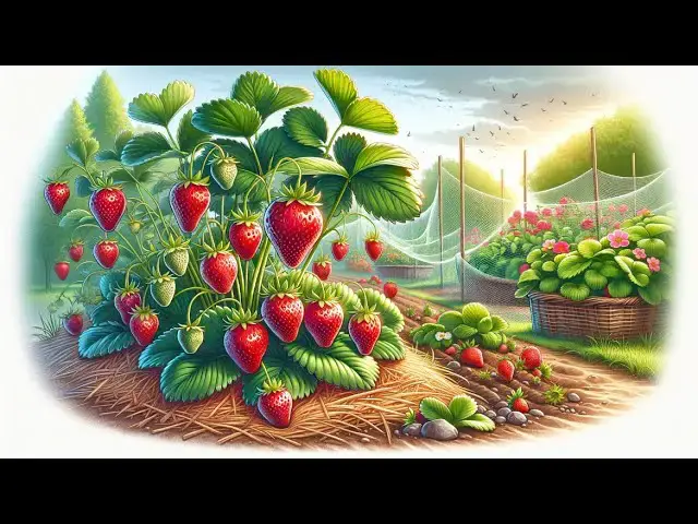 Video thumbnail for Protecting and Caring for Ripening Strawberries