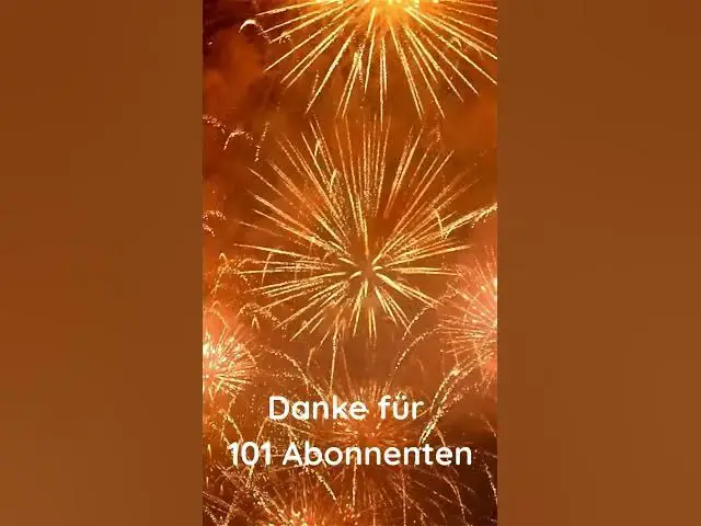 Video thumbnail for 101 Abonnenten. Danke