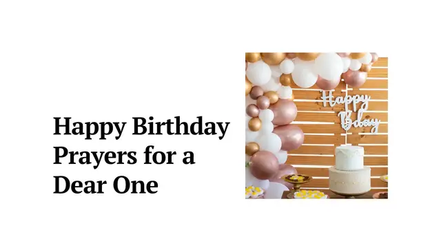 Video thumbnail for 50+ Blessings from the Heart  Happy Birthday Prayers