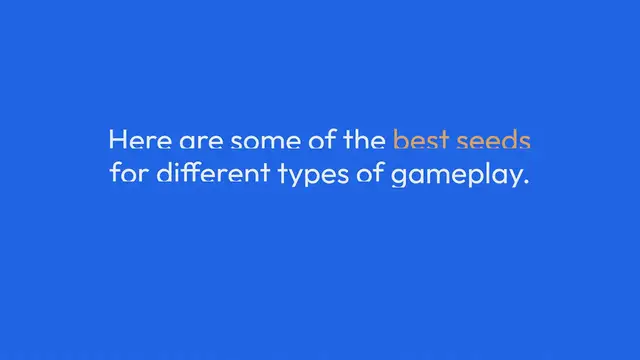Video thumbnail for Minecraft Best Seeds – Discover Unique Worlds to Explore!