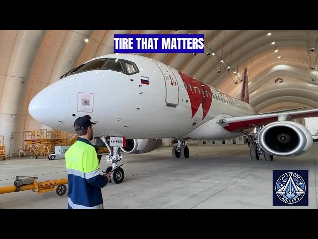 Video thumbnail for Russia Starts Producing SJ-100 Nose Gear Tires