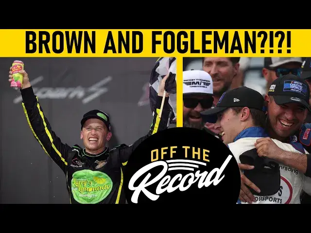 Video thumbnail for Off the Record: Brandon Brown and Tate Fogleman Rise on Underdog Weekend in Talladega