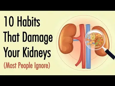 'Video thumbnail for 10 Habits That Damage Your Kidneys That Most People Don't Know'