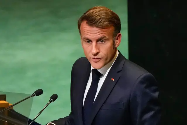 'Video thumbnail for France recognises Palestinian state at UN General Assembly'