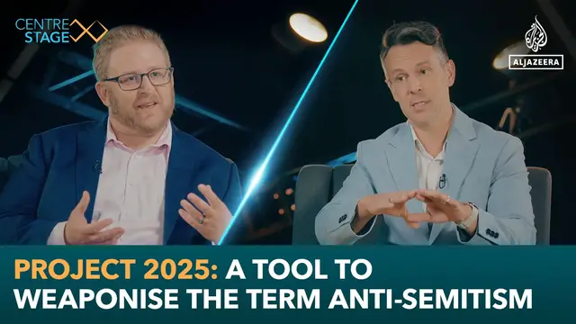 Video thumbnail for Project 2025: A tool to weaponise the term anti-Semitism