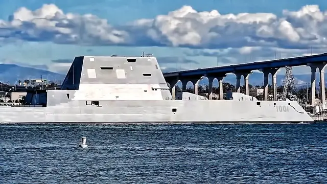 'Video thumbnail for Zumwalt-Class Destroyer • The Strange Looking "LEGO" Ship'