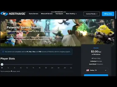 'Video thumbnail for Best palworld server hosting 2025 StartNOW'