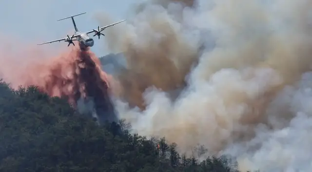 Video thumbnail for Europe battles worsening wildfires as Spain and Portugal deploy emergency units