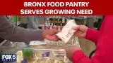 Video thumbnail for Bronx food pantry serves growing need