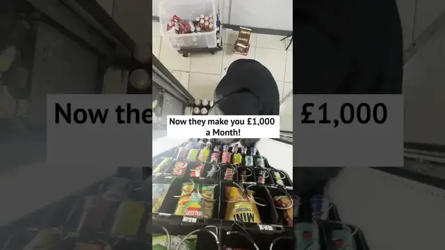 'Video thumbnail for money making meg: vending machine side hustle business'