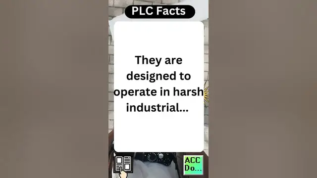 Video thumbnail for PLC Facts - Designed to operate in harsh...